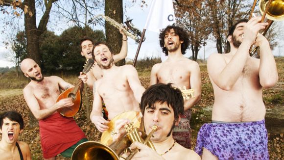 La banda, en una de les imatges promocionals del seu nou disc / Foto: Oquesgrasses.com