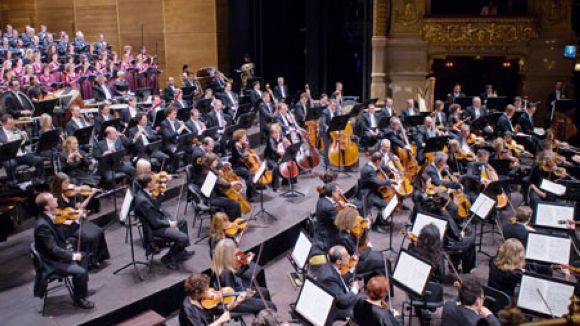 L'Orquestra del Gran Teatre del Liceu integra msics de tot el mn / Font: Kursaal.cat