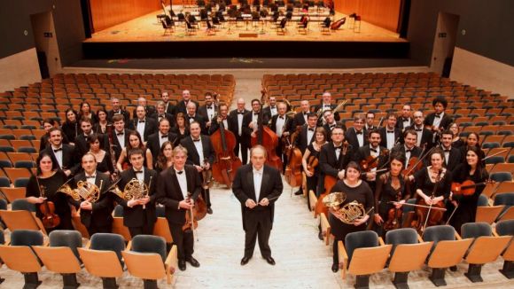 L'Orquestra Simfònica de Sant Cugat al Teatre-Auditori / Foto: Localpres