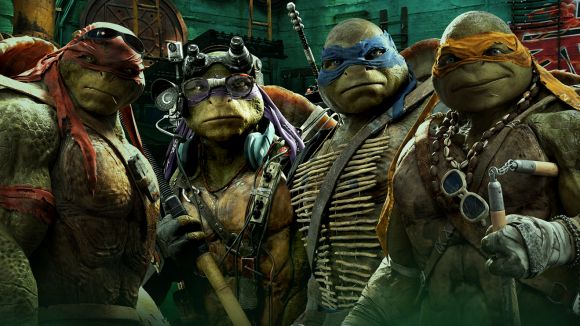 Raphael, Donatello, Leonardo i Michelangelo tornen a la gran pantalla / Foto: Cartell del film