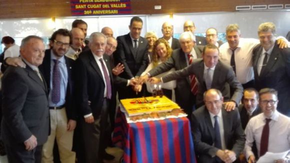 La Penya Blaugrana Sant Cugat organitza un dinar d'aniversari dels 38 anys de l'entitat aquest diumenge