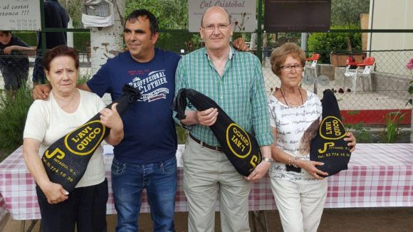 Els guanyadors del torneig social del Club Petanca Sant Cugat