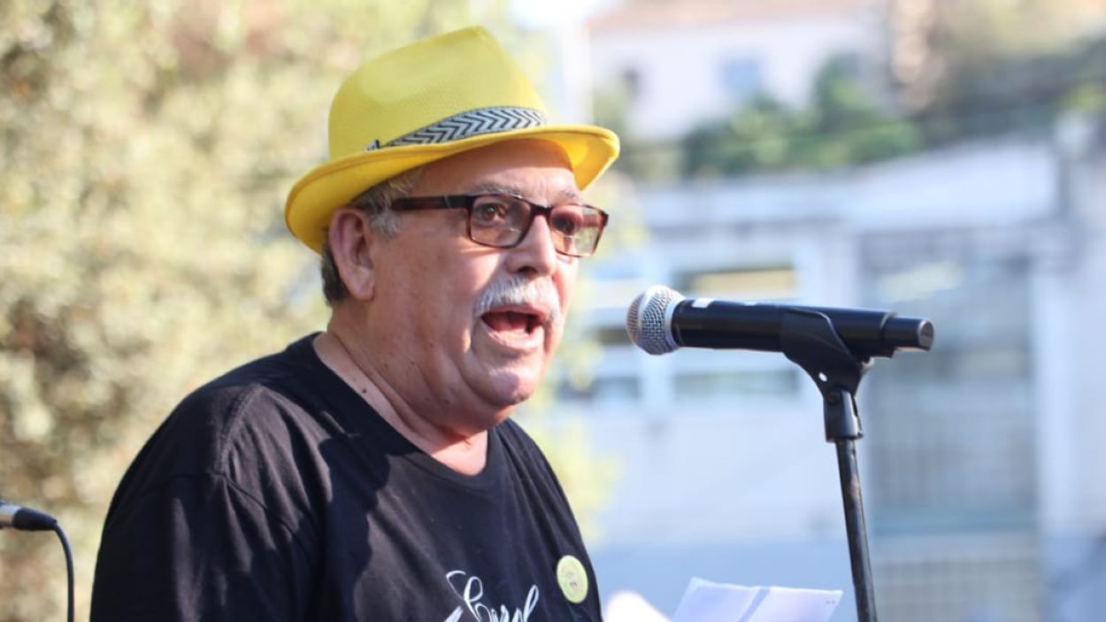 Juan Merino ha alat la veu a favor del poble florest durant el preg de Festa Major / Foto: Ajuntament