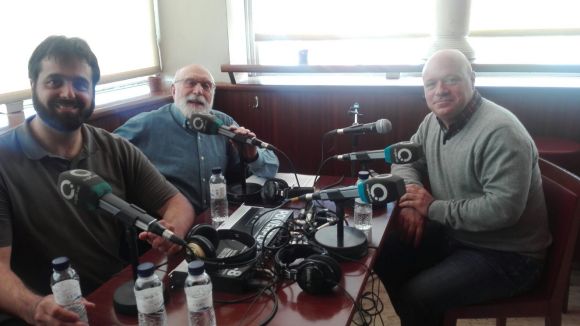 Jordi Piccorelli, Eduard Jener i Albert Guinovart al Caf Auditori