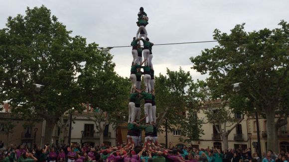 L'actuació de les vigílies de Sant Ponç de l'any passat a la plaça de Barcelona