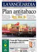 Una portada de 'La Vanguardia'