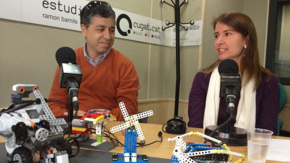Els promotors del taller, en una entrevista a Cugat.cat