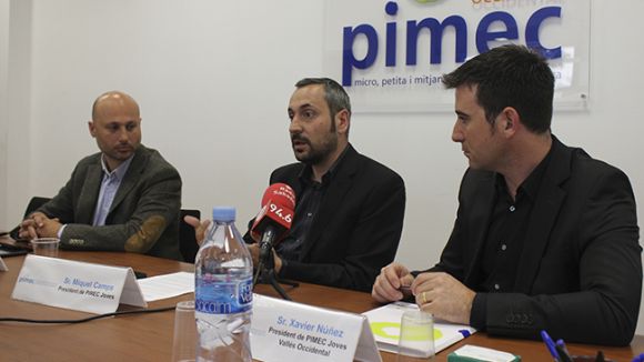 Xavi Nez s el nou presiden de PIMEC Joves Empresaris al Valls Occidental / Foto: PIMEC
