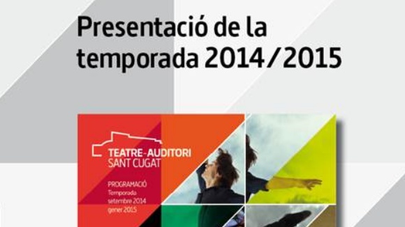 Presentaci de la temporada 2014/2015 del Teatre-Auditori