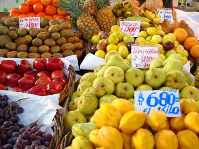 Preus de la fruita al mercat