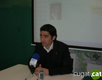 Jordi Puigner durant la roda de premsa