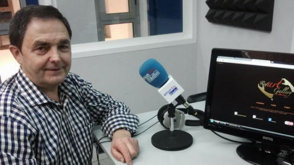 Ramiro Rafart als estudis d'Emun FM