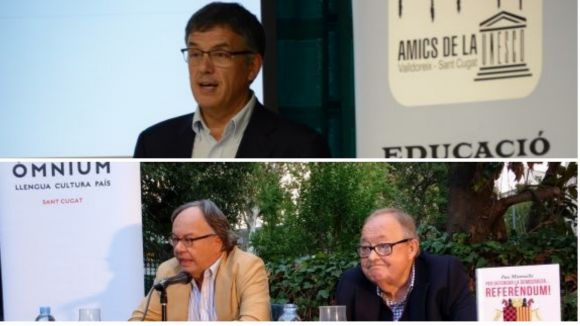 De dalt a baix, Llus Recoder, Josep Maria Figueres i Pau Miserachs
