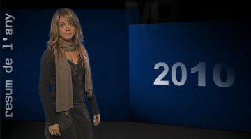 La periodista Raquel Ligero presenta el resum de l'any a Cugat tv
