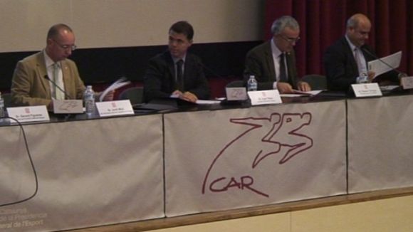 Ivan Tibau a la reuni del CAR amb els clubs de la demarcaci de Barcelona