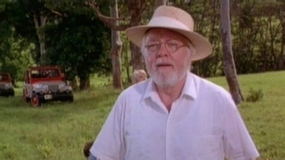 Richard Attenborough en el paper de cientfic a 'Parc Jurssic' / FONT: ACN