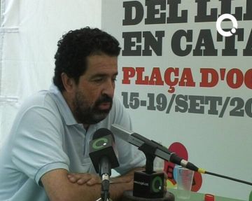 Jordi Robirosa durant l'entrevista al programa especial de Cugat rdio