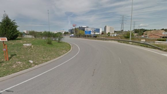 Imatge de la via d'enllaç de l'avinguda de Roquetes / Foto: Google Maps