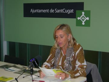 Susanna Pellicer durant la presentaci del programa