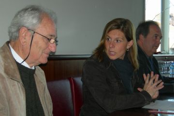 Federico Nieva, Carmela Fortuny i Josep Ferr