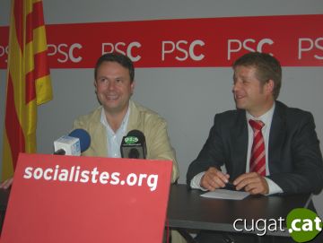Salvador Gausa (esquerra) i Pere Soler han presentat les propostes en roda de premsa