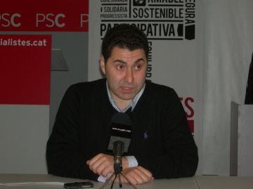 Ferran Villaseor durant la roda de premsa