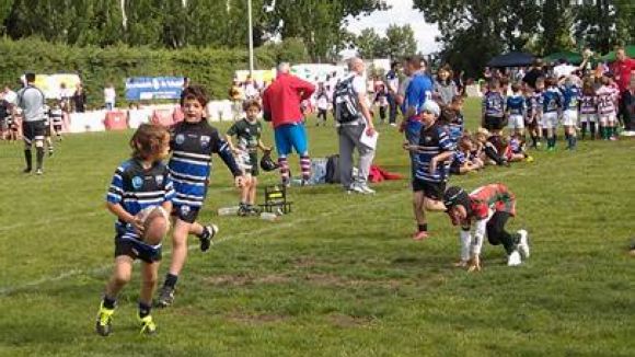 Imatge d'un dels partits / Font: Rugby Sant Cugat