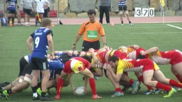 El Rugby Sant Cugat perd davant el BUC i diu adéu a la promoció d'ascens a Divisió d'Honor