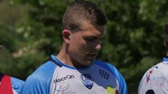 Mathis Bruyere, nou jugador del Rugby Sant Cugat / Font: Club Rugby Sant Cugat