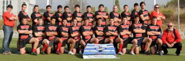 Imatge del juvenil del Club Rugby Sant Cugat