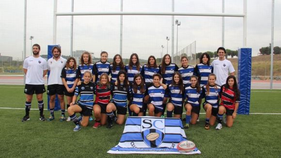 Plantilla del primer equip femení del Rugby Sant Cugat / Font: Rugby Sant Cugat