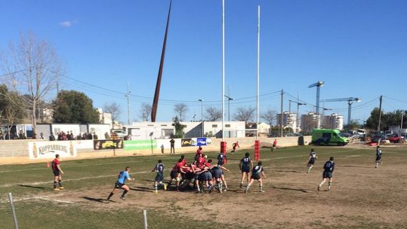 El Rugby Sant Cugat ha sumat un nou triomf a Sitges / Font: Rugby Sant Cugat