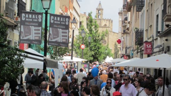 El carrer de Santiago Rusiol a la darrera mostra Sant Cugat Actiu / Font: Mostra.santcugat.cat