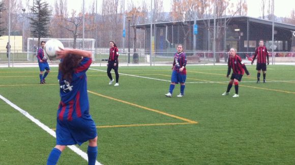El SantCu ha jugat gaireb tot el partit amb 10 jugadores al camp
