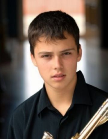 El jove trombonista Santi Novoa