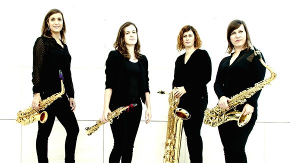 El grup de saxofonistes Limnos Quartet amenitzar la primera visita de nit al Monestir