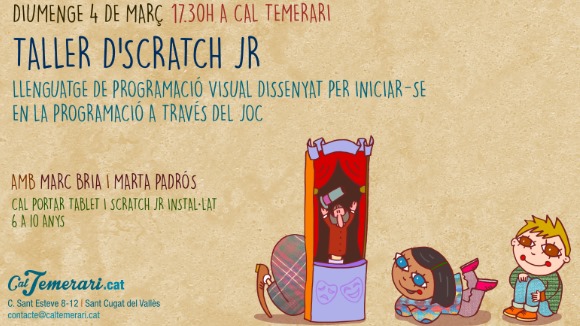 Famlies en Xarxa: Taller d'Scratch Jr