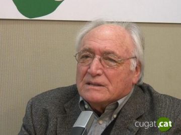 Clavell durant una entrevista a Cugat.cat