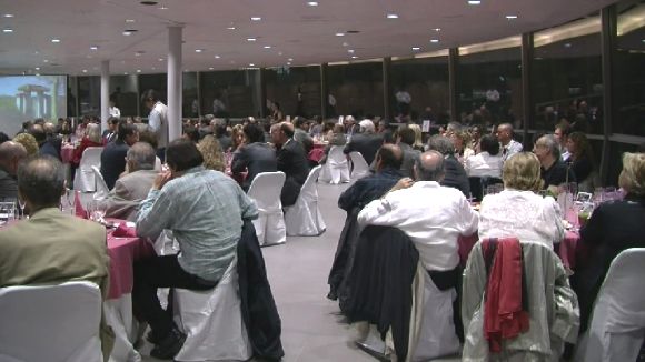 El 21 sopar del Collegi d'Aparelladors del Valls Occidental ha tingut lloc a la seu d'iGuzzini