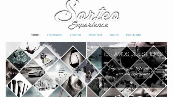Fragment de la Web de Sorteo Experience / Foto: Sorteo Experience