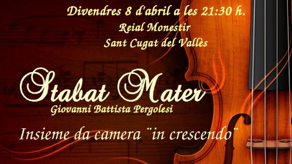 Concert: 'Stabat Mater', de Pergolesi