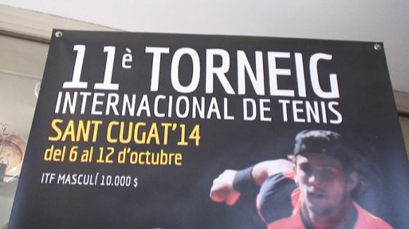 Imatge del cartell de l'11 Torneig Internacional de Tennis