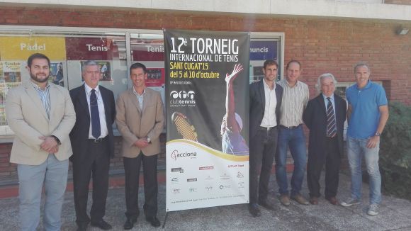 Presentaci del 12 torneig internacional ITF al Club Tennis Nataci Sant Cugat