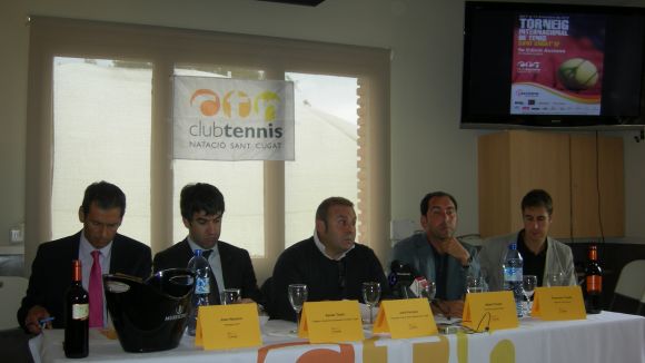 D'esquerra a dreta, Joan Navarro, Xavier Tizn, Jordi Forcano, Albert Costa i Francesc Costa