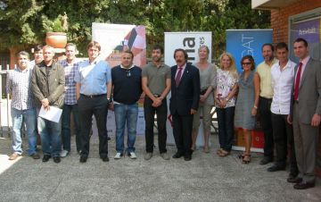 Presentaci de la 8a edici del torneig internacional Acciona al Club Tennis Nataci Sant Cugat
