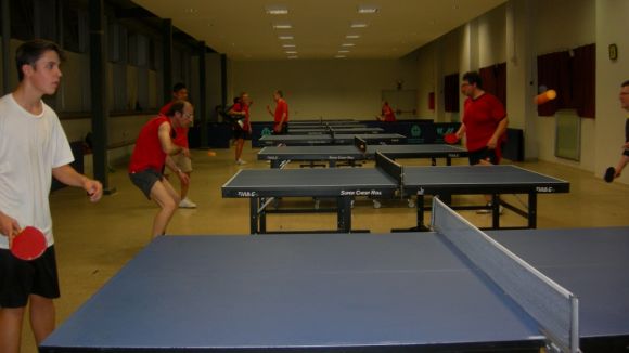 El tennis taula de la UESC organitza dissabte el seu torneig amateur
