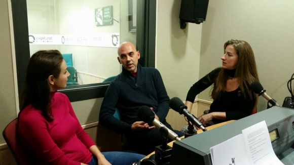 Cristina Casale, Horacio Curti i Patrcia de No a l'estudi 2 de Cugat.cat