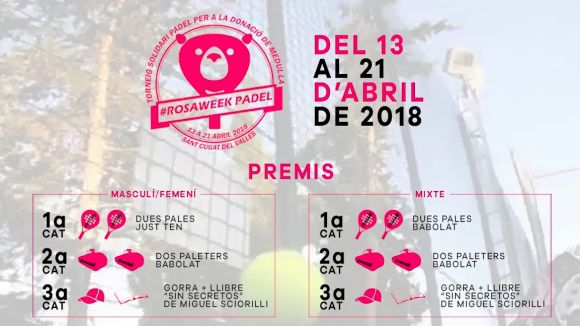 Cartell del torneig / Font: Club Tennis Nataci Sant Cugat