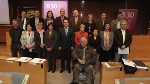 Anterior trobada dels membres de la B-30 / Font: B30i.cat