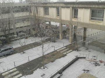 La UAB tancada per la neu / Font: Santi Rios